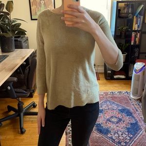 Forever 21, nude sweater, size S